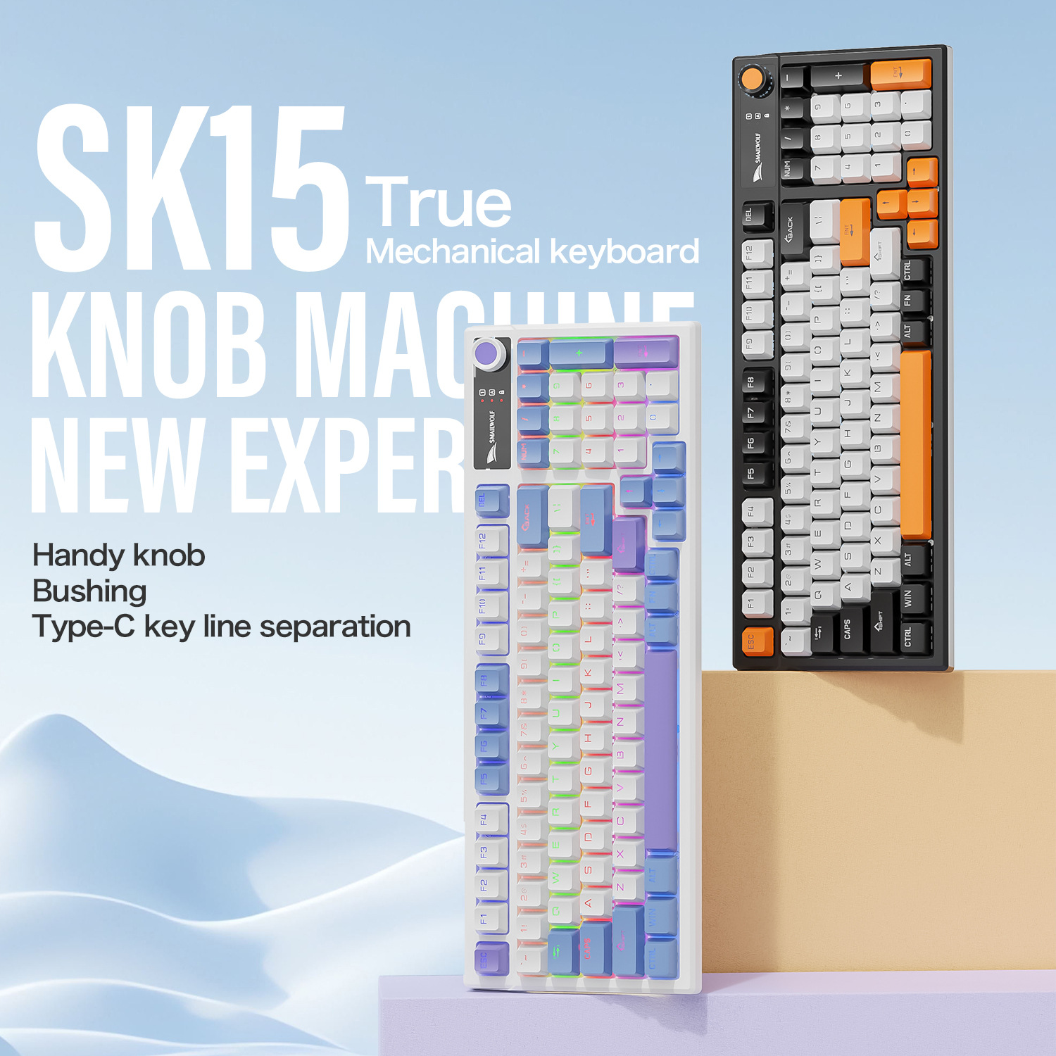 Keyboard Numpad Separate - Spanish Mechanical Keyboard Spanish Russian Arabic
