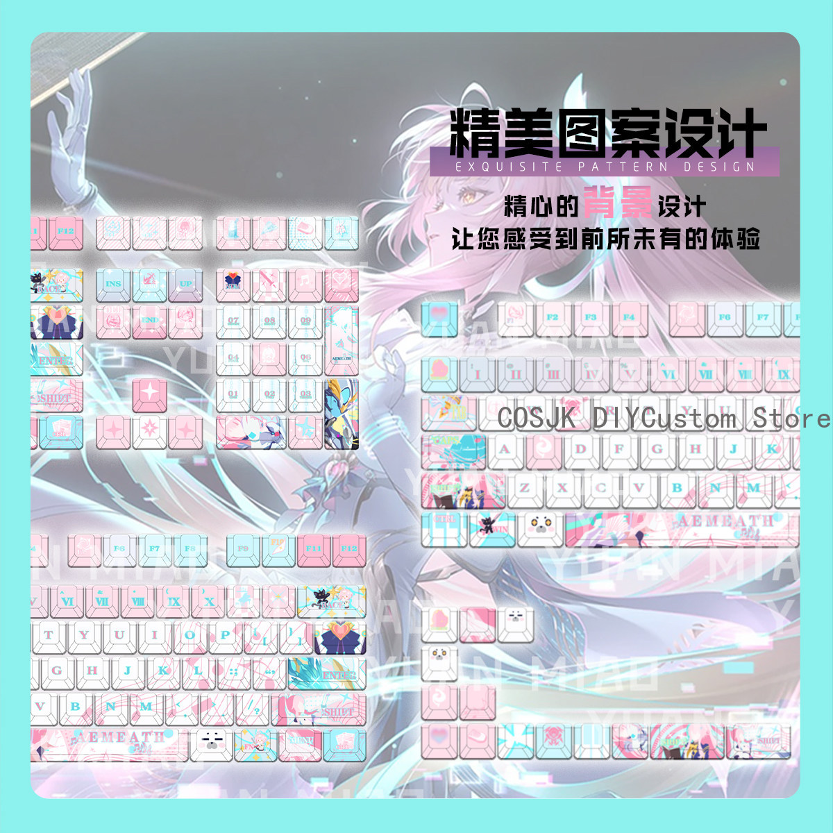 122 Keys Anime Wuthering Waves - đánh giá và giá Gaming Accessories Gamestop