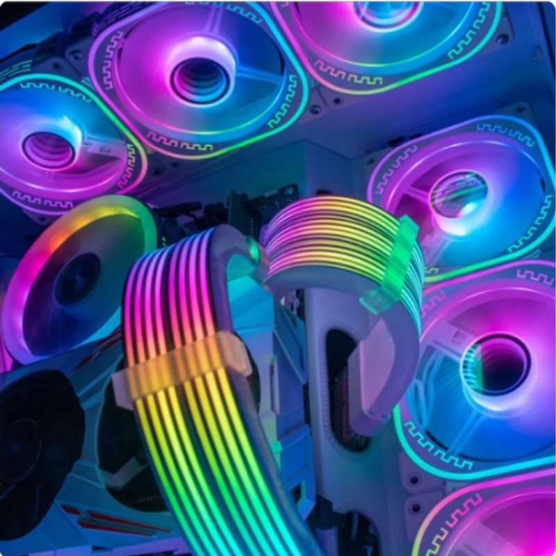 Neon Line ARGB Rainbow 2x8P Gr - đánh giá và giá Gaming Accessories Lights