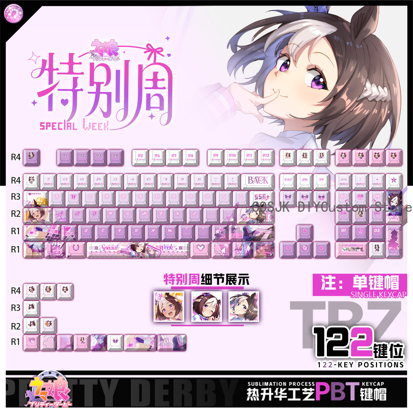 122 Keys Anime Umamusume: Pret - đánh giá và giá Gaming Accessories Gamestop
