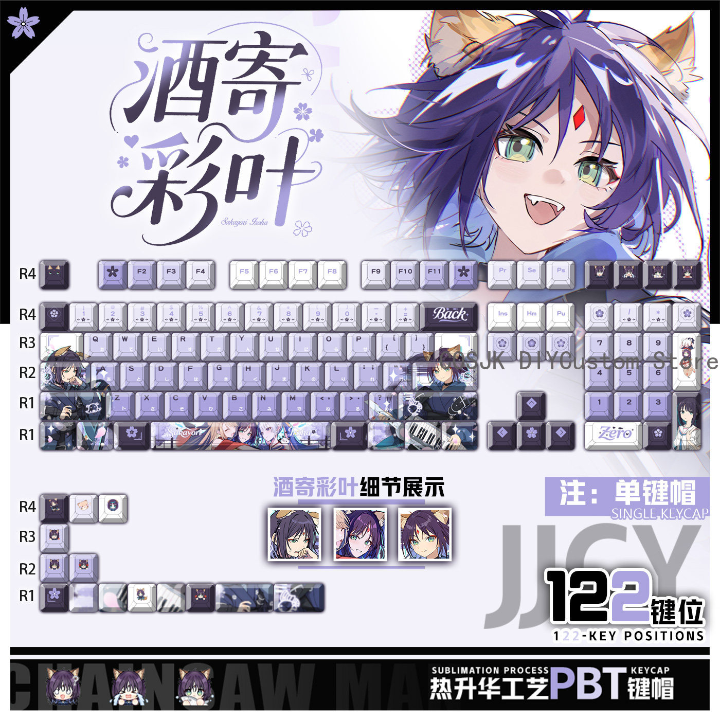 122 Keys Anime Cosmic Princess - đánh giá và giá Gaming Accessories Gamestop