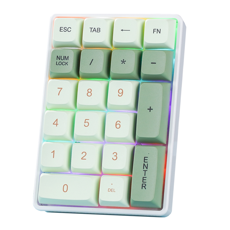 FREEWOLF K21 Wireless Mechanic - đánh giá và giá Keyboard Numpad Separate
