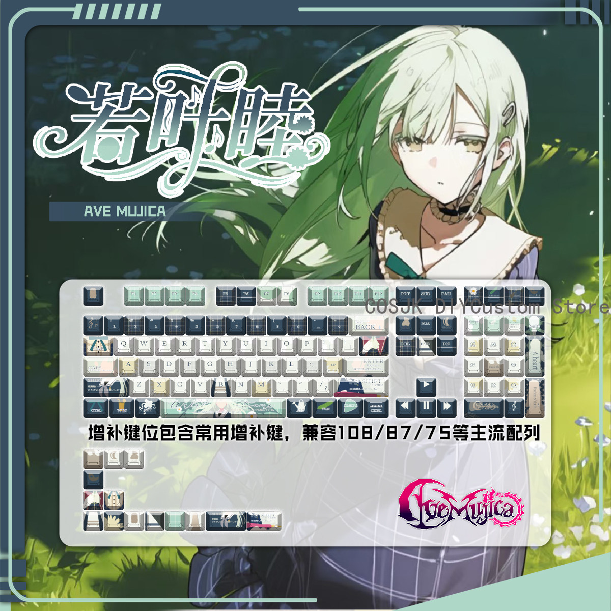 122 Keys Anime BanG Dream! Wak - đánh giá và giá Gaming Accessories Gamestop
