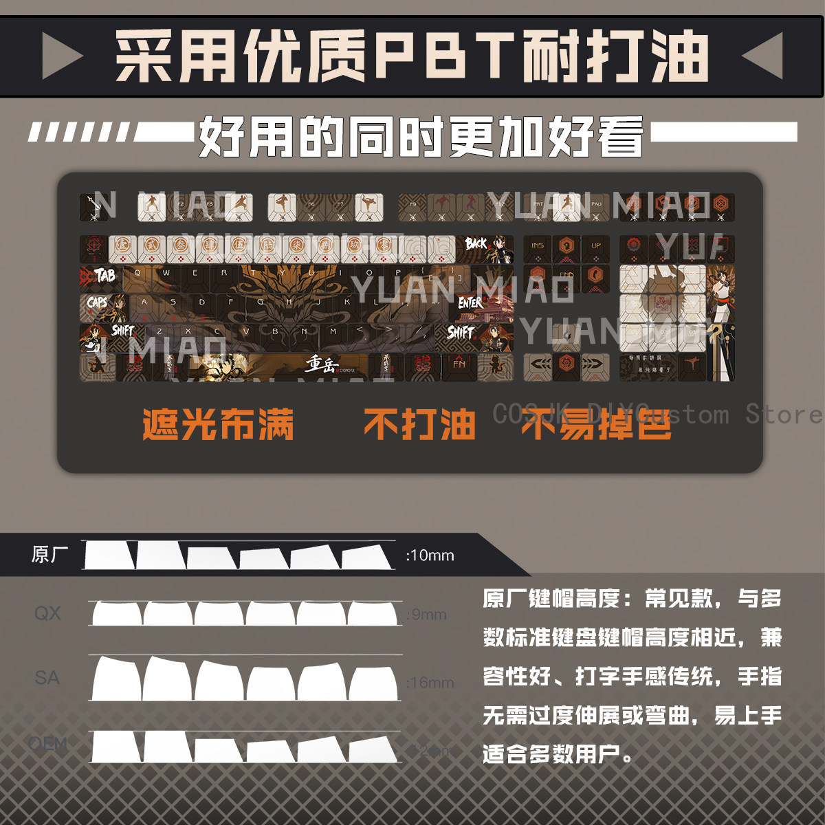 122 Keys Anime Arknights Chong - đánh giá và giá Gaming Accessories Gamestop